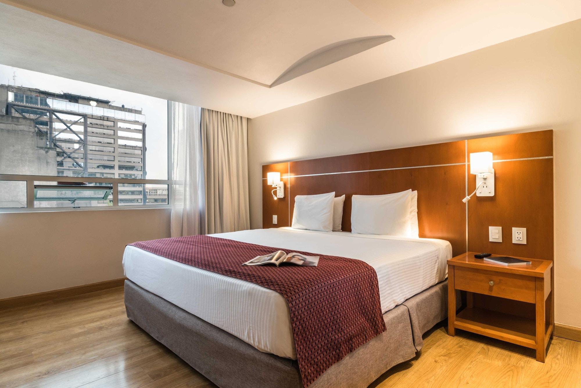 Eurostars Zona Rosa Suites Meksyk Zewnętrze zdjęcie A bedroom at the hotel