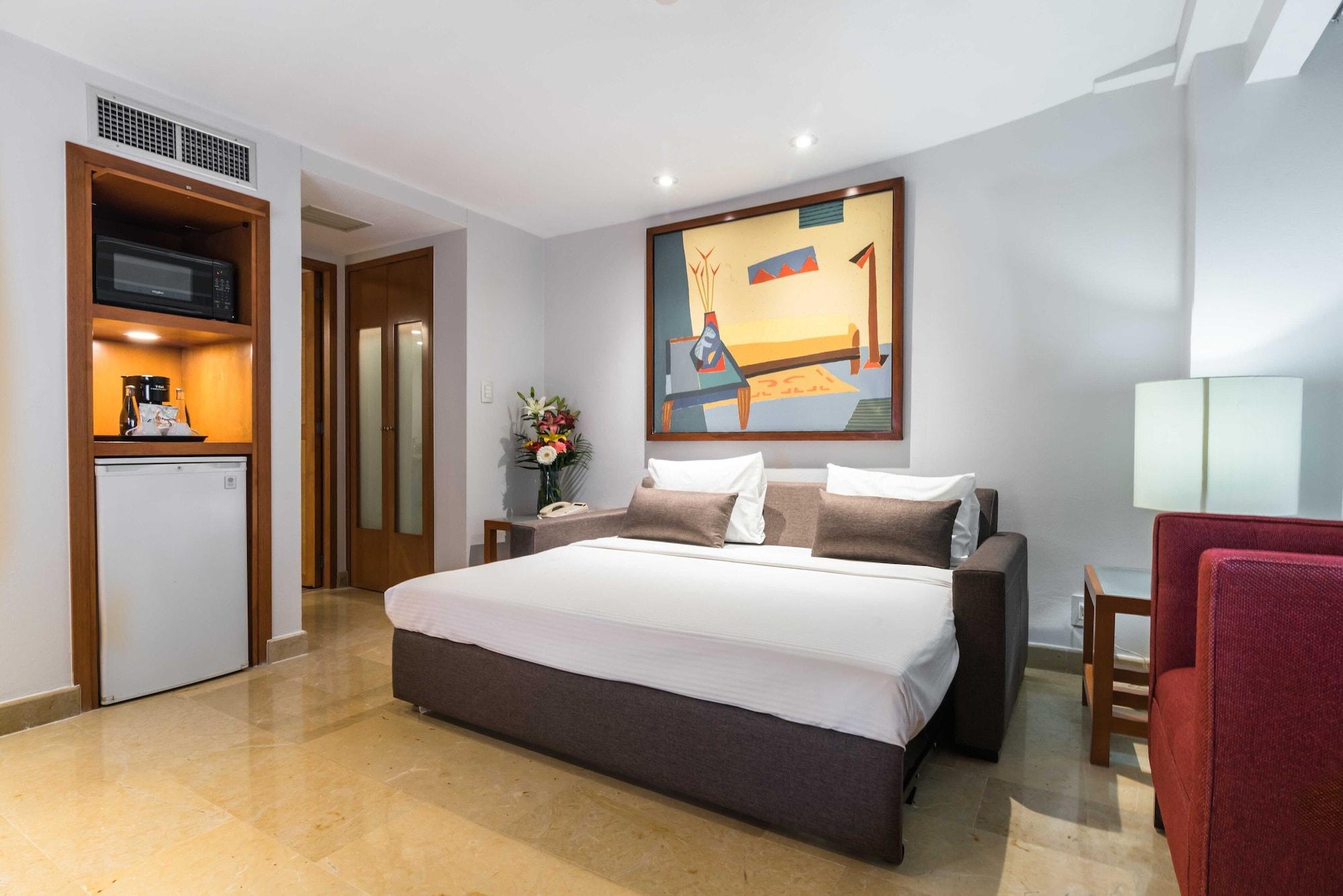 Eurostars Zona Rosa Suites Meksyk Zewnętrze zdjęcie A room at the hotel